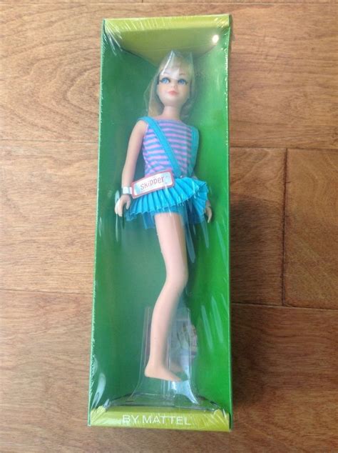 1968 Mattel Barbie TNT Twist N Turn SKIPPER Blonde Hair NRFB SEALED