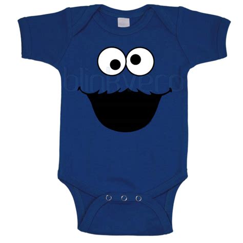 Cookie Monster Awesome Baby Onesie Unisex Cute All Size Boy Girl