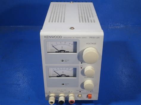 yahoo オークション kenwood pr18 1 2a regulated dc power supply