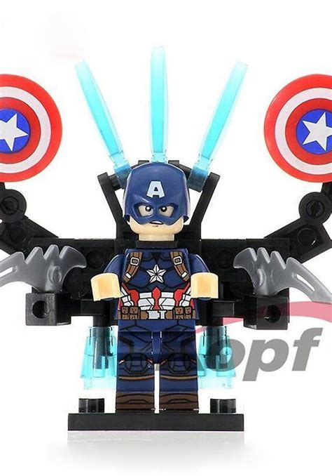 HeroBloks Captain America Civil War Kopf KF296