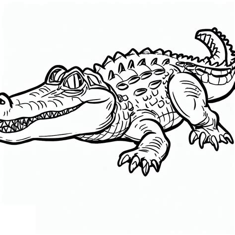 Printable Alligator Coloring Page Download Print Or Color Online For