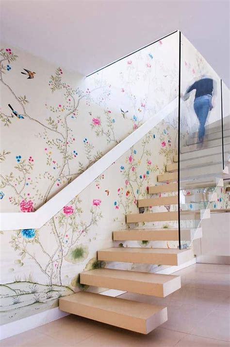 60 Creative Ways To Showcase Wallpaper On Your Walls Floral Wallpaper