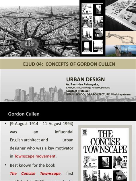 Gordon Cullen Visions Of Urban Design Blogknakjp