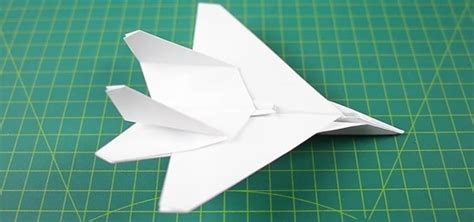 How To Fold F15 Jet Fighter Paper Plane Origami Wonderhowto
