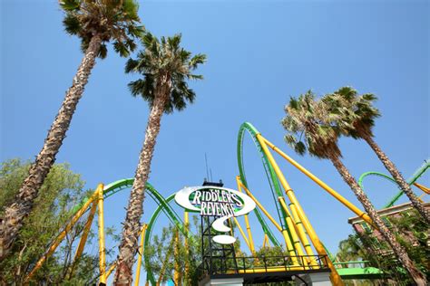 The Riddlers Revenge Six Flags Magic Mountain