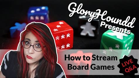 How To Stream Board Games Qanda Youtube