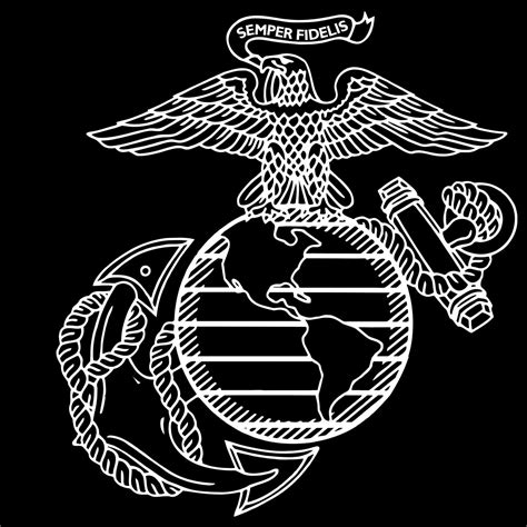 Devil dog eagle, globe, and anchor united states marine corps semper fidelis, marine, text, logo, united states png. USMC EGA marines emblem vinyl decal by DcalPlanet on Etsy ...