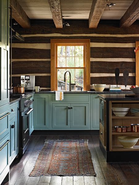 Shopping for the right rustic kitchen cabinets for a log cabin home is not always easy. Stuck With A Dark Rustic Home And I Hate It! | Laurel Home