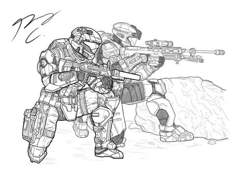 44 Halo Odst Coloring Pages Froggi Eomel