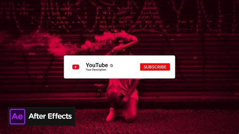 More than 800,000 products make your work easier. Subscribe Animation | After Effects Template - YouTube