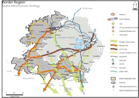 Border Regional Authority Regional Planning Guidelines Spatial