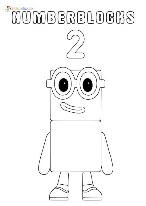Numberblocks 16 Coloring Pages Coloring Pages For School
