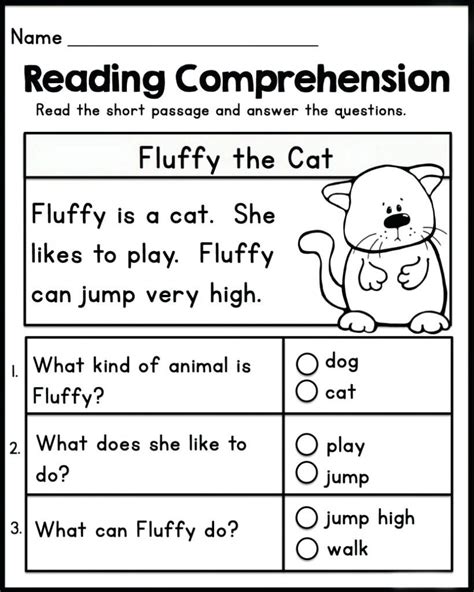 Kindergarten Easy Esl English Reading Comprehension Db Kindergarten