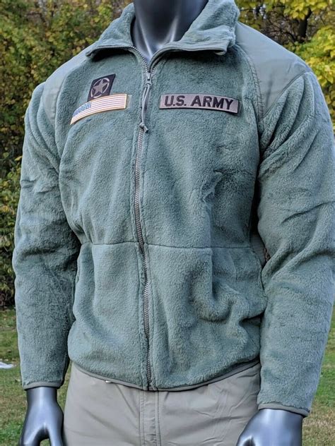 Army Ocp Fleece Jacket Gen Iii Ecwcs With Insignia