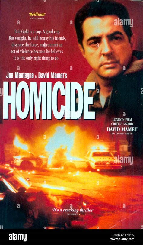 Homicide 1991 Poster Stock Photo Alamy