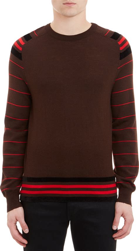Größte auswahl an neuware & aktionen nur auf lyst.at. Lyst - Givenchy Stripe Pullover Sweater in Red for Men