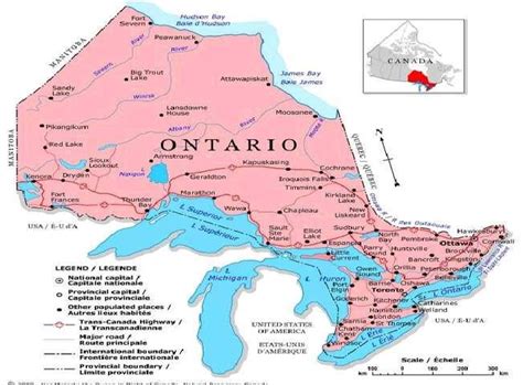 Detailed Map Of Southern Ontario