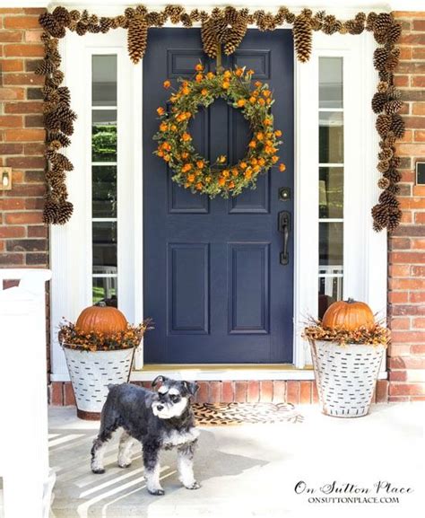 Easy Diy Fall Porch Decor Ideas On Sutton Place Fall Decorations