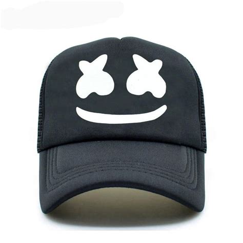 Dj Marshmello Trucker Sport Cap Hats For Men Marshmello Birthday
