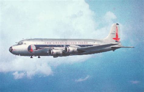 Eastern Airlines Postcard Douglas Dc 4 Collect
