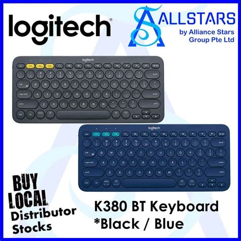 Allstars Eshop Logitech K380 Multi Device Bluetooth Keyboard Blue 920 007597 Warranty