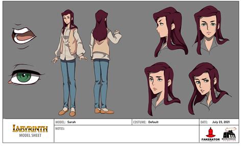 Alyssa Holmes Labyrinth Rebootpowerhouse Style Character Design