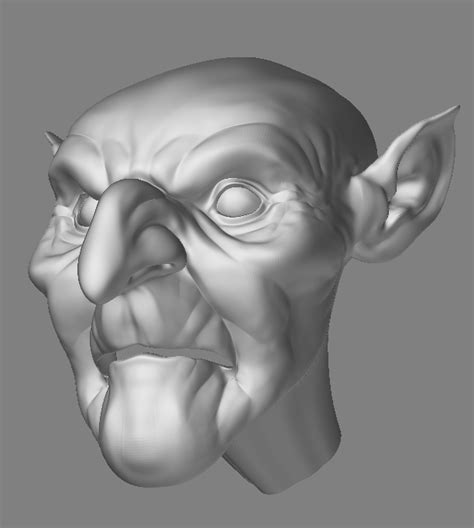 Goblin Head By Kego44 On Deviantart