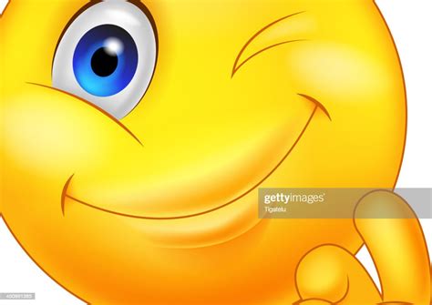 Smiley Emoticon With Ok Sign High Res Vector Graphic Getty Images