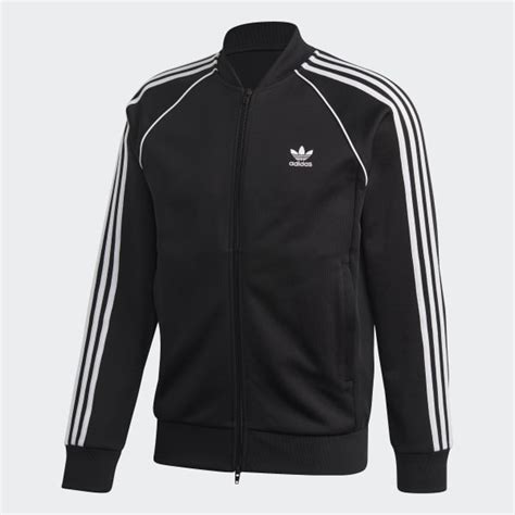 Adidas originals sst outdoor jacket new men's dark green white sportswear dj3193top rated seller. adidas SST Track Jacket - Black | adidas US