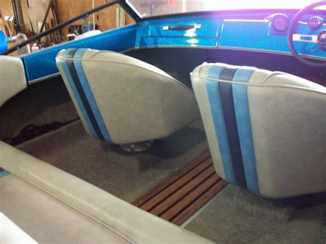 Very Good Looking Seats For A Vintage 1984 Checkmate Boat New And