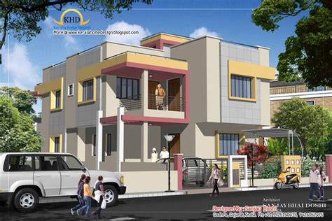 Duplex House Plan And Elevation 2310 Sq Ft Kerala