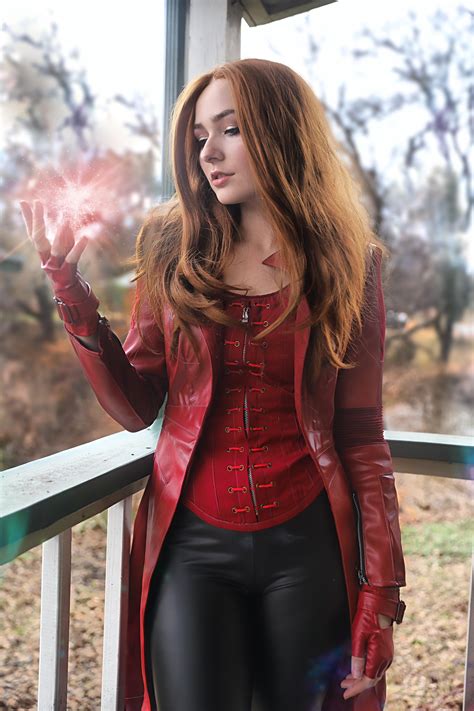 scarlet witch cosplay by me r pics