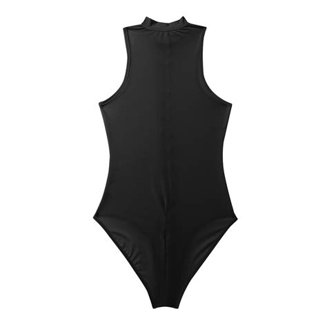 women s swimsuits see through lingerie high cut sheer swimwear zippered thong leotard sheer