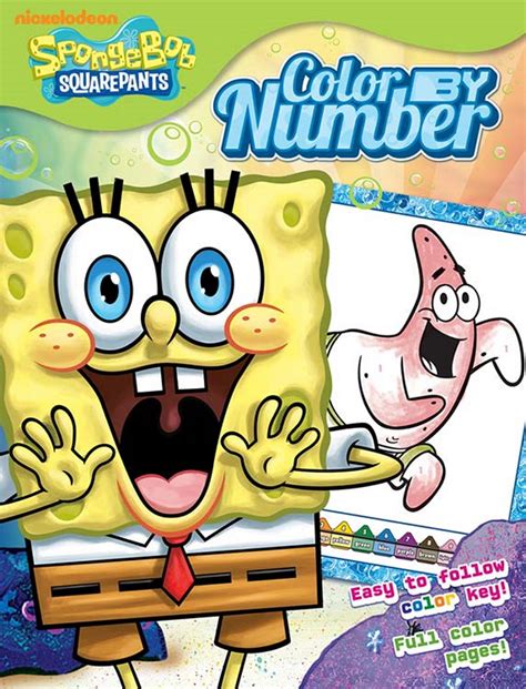 Buy Bendon Spongebob Squarepants 48 Page Color By Number Coloring Book