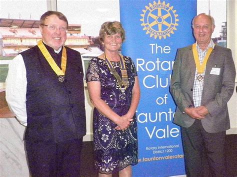 Club Assembly And Handover Rotary Club Of Taunton Vale