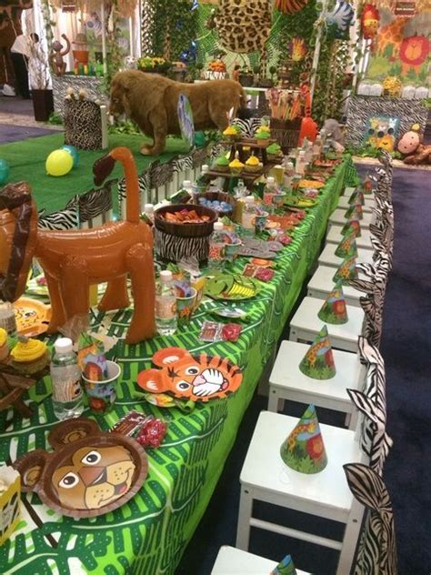 Incredible Jungle Safari Birthday Party See More Party Ideas At