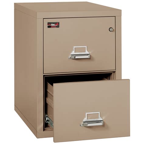 Each large legal sized drawer has its own lock and (4) locking bolts so that each drawer. FireKing Fireproof 2-Drawer 2-Hour Rated Vertical File ...