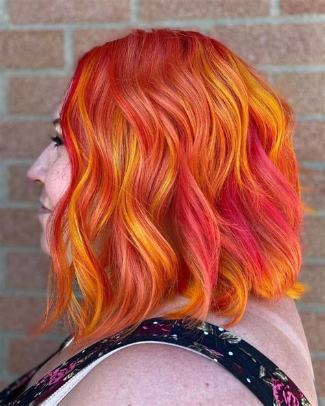 27 stunning orange hair color shades you have to see orange hair hair color orange pink and