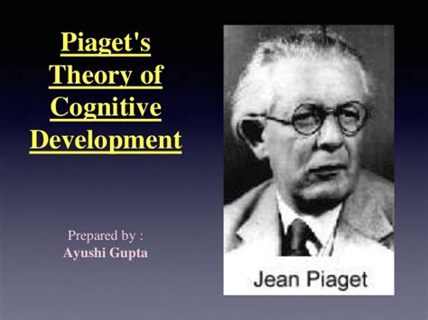 Thus piaget believed that thinking develops from inside out, that is, from physical changes in the developing brain and its related cognitive functions. Jean Piaget: Theory of Cognitive Development