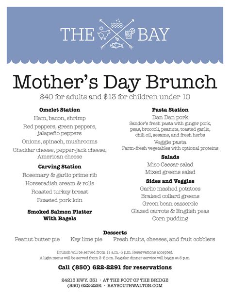 Mothers Day Brunch At The Bay A Breaking News