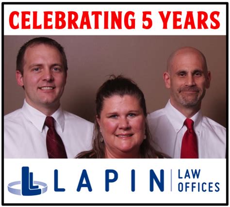 Lapin Law Offices Turns 5 Lapin Law Offices