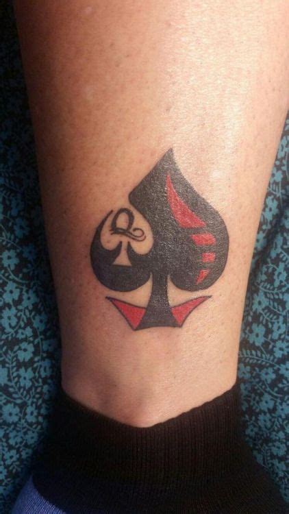 greg69sheryl we never get tired of seeing real spade tattoo queen of spades tattoo tattoos