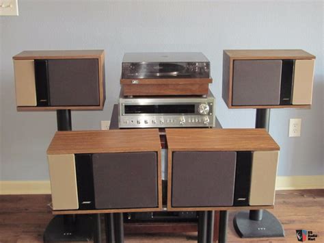Vintage Bose 301 Series Ii Speakers In Walnut 2pairs Photo 1963970