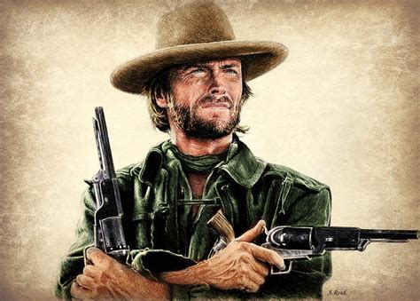 Eastwood Colour 1 Drawing By Andrew Read Fine Art America