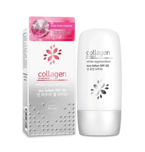 Collagen By Watsons White Regeneration Sun Protection Lotion Spf50 60ml