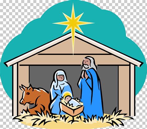 Nativity Scene Baby Jesus In A Manger Clipart Clip Art Library