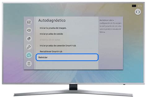 Cómo restablecer de fábrica Smart TV Samsung o hacer reset