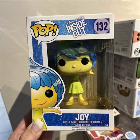 Funko Pop Disney Pixar Inside Out Joy 132 Vinyl Figure In Box 2800