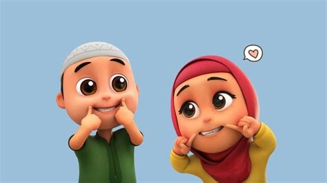 Keren 30 Gambar Kartun Anak Islami Lucu Miki Kartun Kartun Gambar