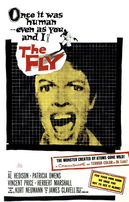 Film Reviews From The Cosmic Catacombs The Fly 1958 Review